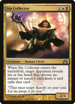Sin Collector card from Dragon's Maze