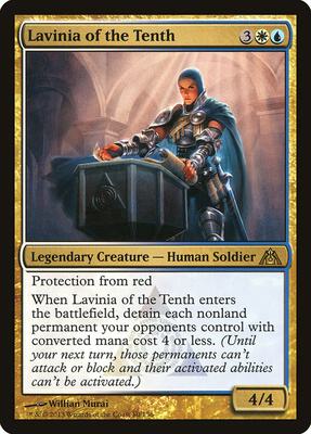 Lavinia of the Tenth card from Dragon's Maze