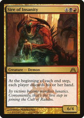 Sire of Insanity card from Dragon's Maze