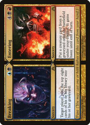 Breaking // Entering card from Dragon's Maze