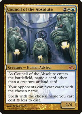 Council of the Absolute card from Dragon's Maze