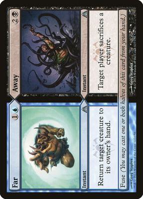 Far // Away card from Dragon's Maze