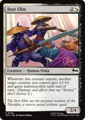 Foot Elite card from Teenage Mutant Ninja Turtles