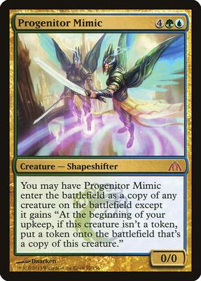 Progenitor Mimic card from Dragon's Maze