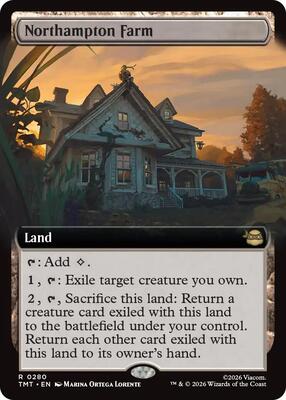 Northampton Farm (Extended Art) card from Teenage Mutant Ninja Turtles