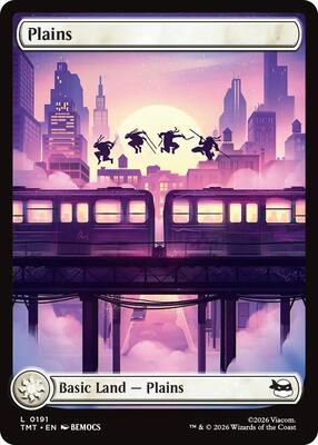 Plains (0191) card from Teenage Mutant Ninja Turtles