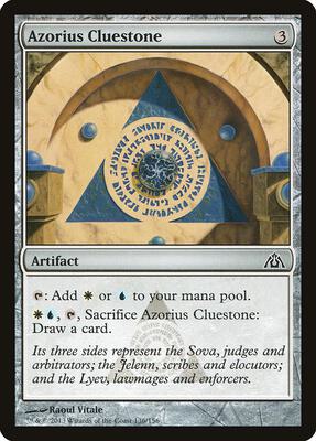 Azorius Cluestone card from Dragon's Maze