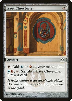 Izzet Cluestone card from Dragon's Maze