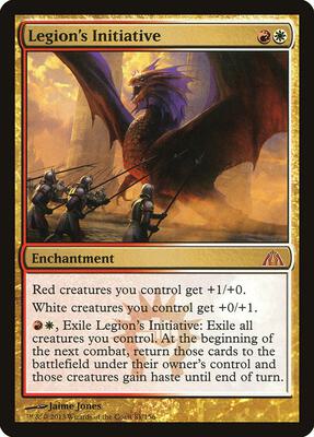 Legion's Initiative card from Dragon's Maze