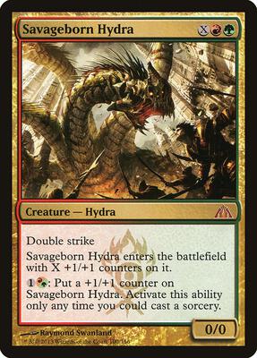 Savageborn Hydra card from Dragon's Maze
