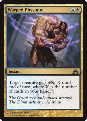 Warped Physique card from Dragon's Maze