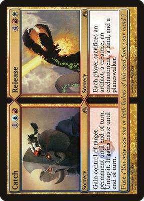 Catch // Release card from Dragon's Maze
