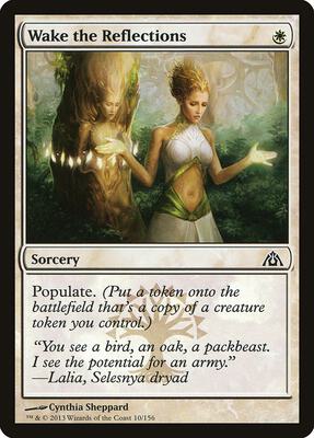 Wake the Reflections card from Dragon's Maze