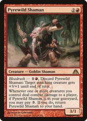 Pyrewild Shaman card from Dragon's Maze