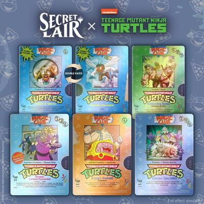 Secret Lair Drop: Secret Lair x Teenage Mutant Ninja Turtles: VHS Villains - Traditional Foil Edition card from Secret Lair Drop Series