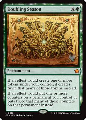 Doubling Season card from Promo Pack: Lorwyn Eclipsed