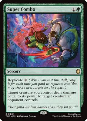 Super Combo card from Commander: Teenage Mutant Ninja Turtles