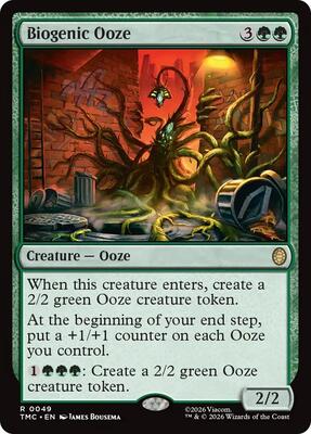 Biogenic Ooze card from Commander: Teenage Mutant Ninja Turtles