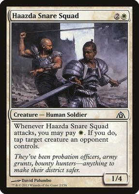 Haazda Snare Squad card from Dragon's Maze