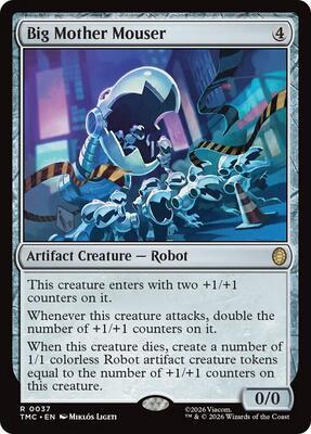 Big Mother Mouser card from Commander: Teenage Mutant Ninja Turtles