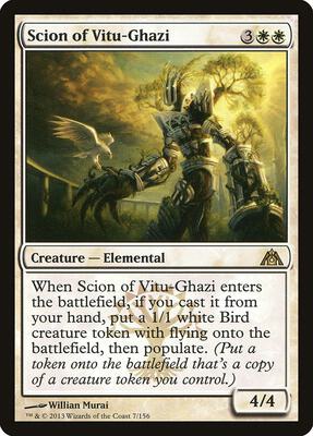 Scion of Vitu-Ghazi card from Dragon's Maze