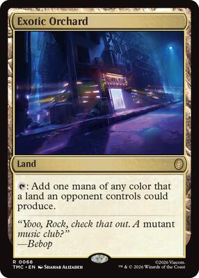 Exotic Orchard card from Commander: Teenage Mutant Ninja Turtles
