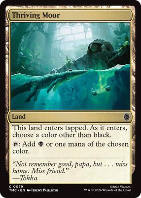 Thriving Moor card from Commander: Teenage Mutant Ninja Turtles