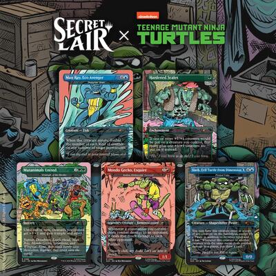 Secret Lair Drop: Secret Lair x Teenage Mutant Ninja Turtles: The Mighty Mutanimals - Non-Foil Edition card from Secret Lair Drop Series