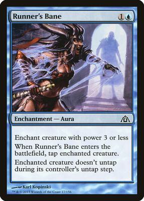 Runner's Bane card from Dragon's Maze