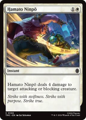 Hamato Ninpo card from Commander: Teenage Mutant Ninja Turtles