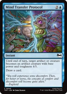 Mind Transfer Protocol card from Teenage Mutant Ninja Turtles