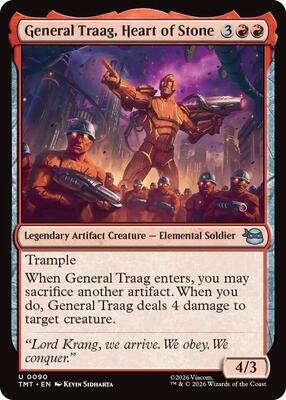 General Traag, Heart of Stone card from Teenage Mutant Ninja Turtles