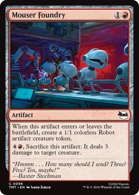 Mouser Foundry card from Teenage Mutant Ninja Turtles