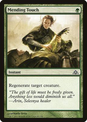 Mending Touch card from Dragon's Maze