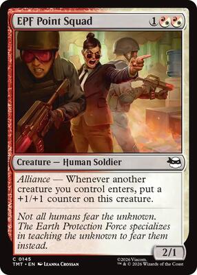 EPF Point Squad card from Teenage Mutant Ninja Turtles