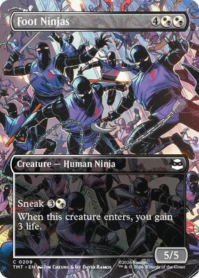 Foot Ninjas (Borderless) card from Teenage Mutant Ninja Turtles