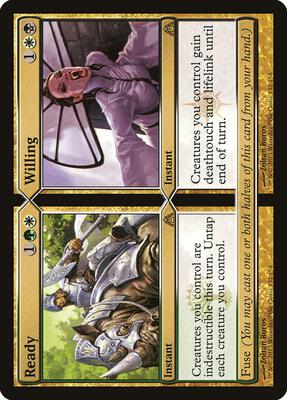 Ready // Willing card from Dragon's Maze