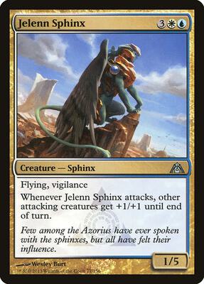 Jelenn Sphinx card from Dragon's Maze