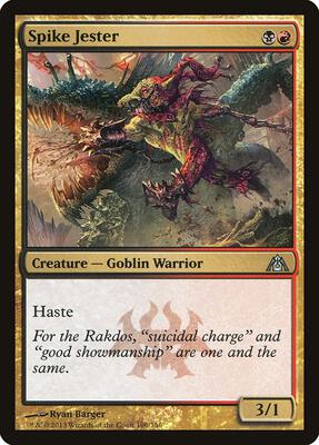 Spike Jester card from Dragon's Maze