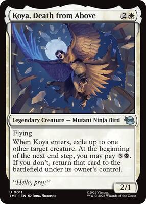 Koya, Death from Above card from Teenage Mutant Ninja Turtles