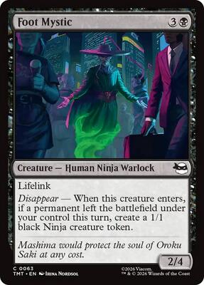 Foot Mystic card from Teenage Mutant Ninja Turtles