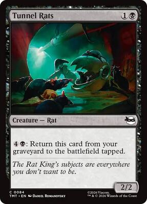 Tunnel Rats card from Teenage Mutant Ninja Turtles
