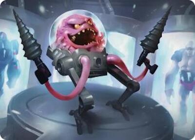 Krang, Master Mind Art Card (4/54) card from Art Series: Teenage Mutant Ninja Turtles