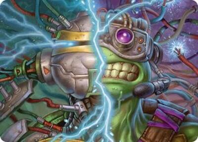 Mind Transfer Protocol Art Card card from Art Series: Teenage Mutant Ninja Turtles