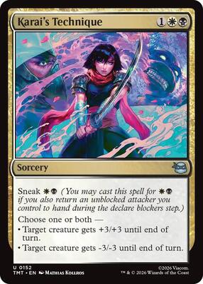 Karai's Technique card from Teenage Mutant Ninja Turtles