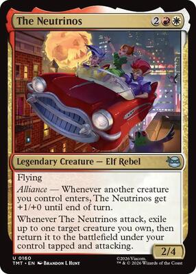 The Neutrinos card from Teenage Mutant Ninja Turtles