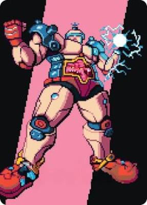 Krang, the All-Powerful Art Card card from Art Series: Teenage Mutant Ninja Turtles