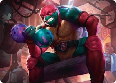 Raphael, Tough Turtle Art Card card from Art Series: Teenage Mutant Ninja Turtles