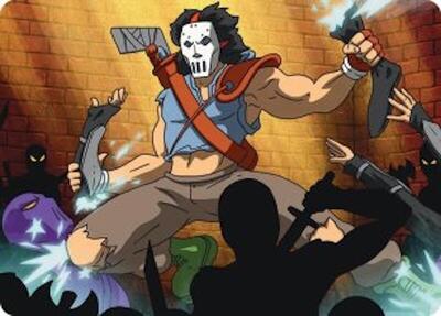 Casey Jones, Vigilante Art Card card from Art Series: Teenage Mutant Ninja Turtles