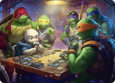 Lessons from Life Art Card card from Art Series: Teenage Mutant Ninja Turtles